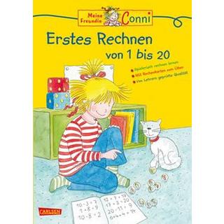 Conni Gelbe Reihe (Beschäftigungsbuch): Conni Erstes Rechnen (Neues Cover) Sörensen, Hanna; Velte, Ulrich (Illustrationen) Gebundene Ausgabe 