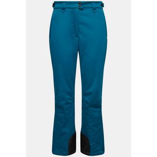 Ulla Popken  Pantalon Softshell déperlant, avec fermeture à scratch et pare-neige 