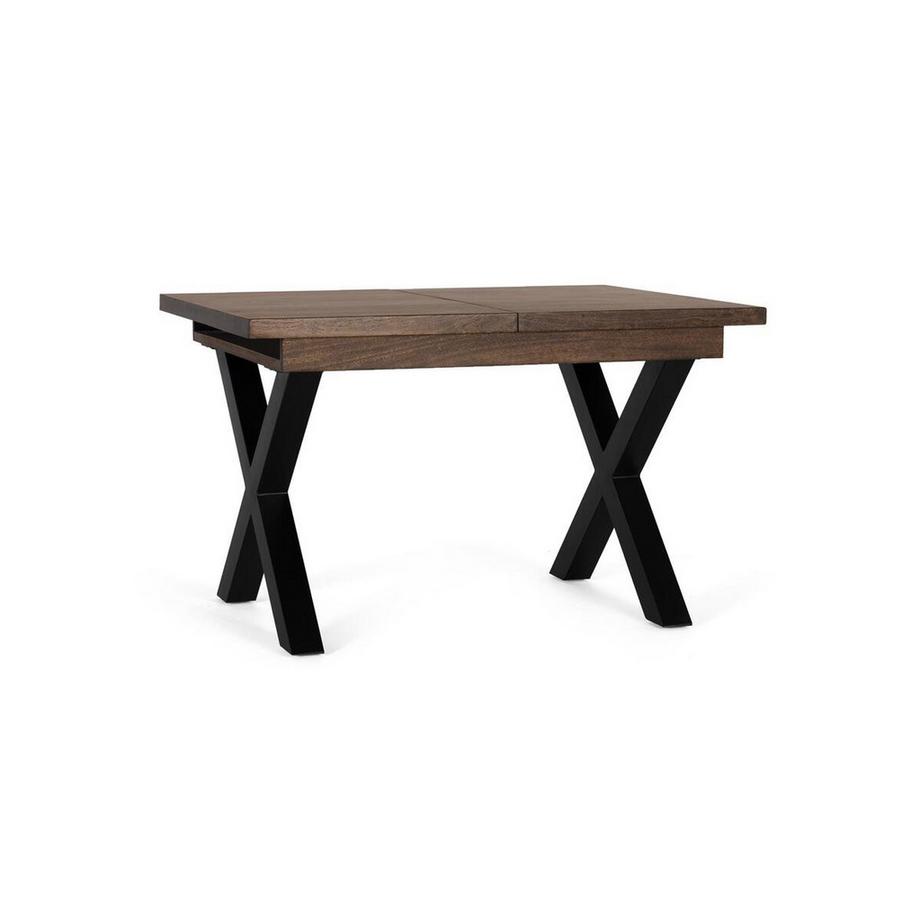 mutoni Table à rallonge Ilyon bois de manguier 120x90  