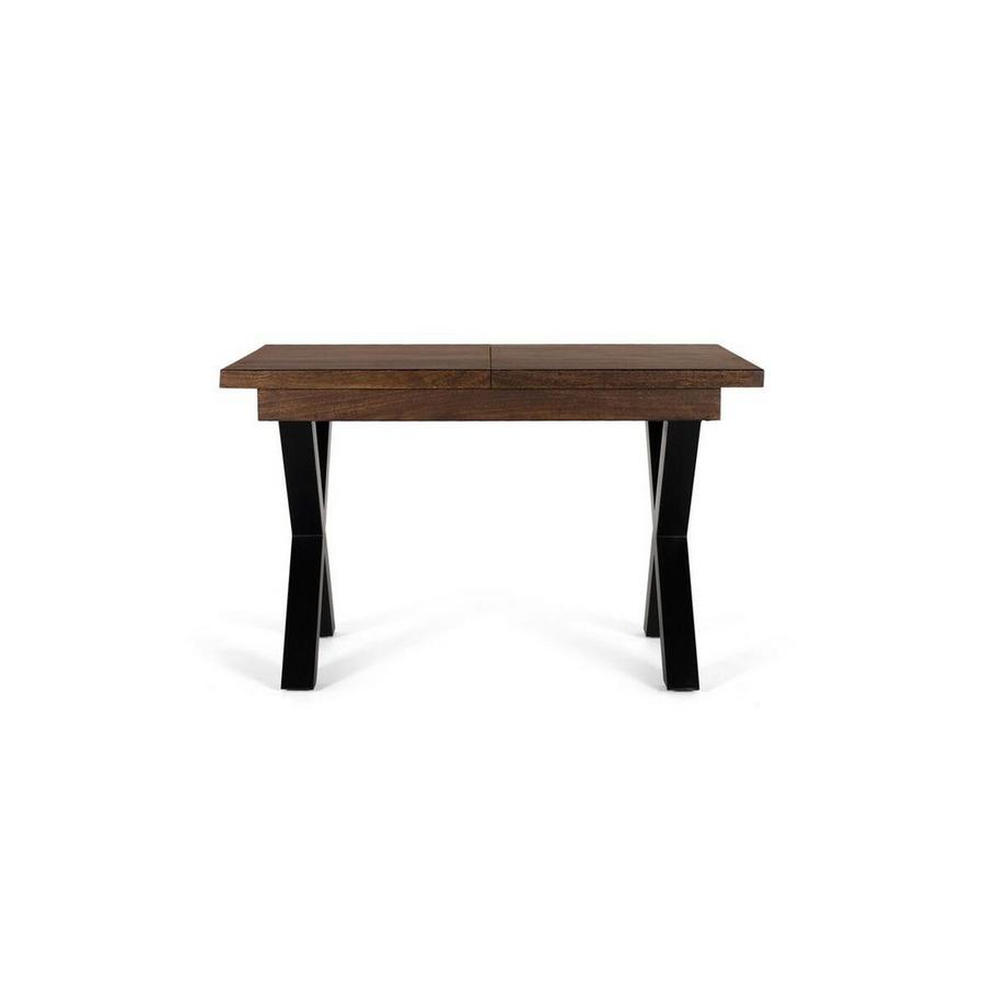 mutoni Table à rallonge Ilyon bois de manguier 120x90  