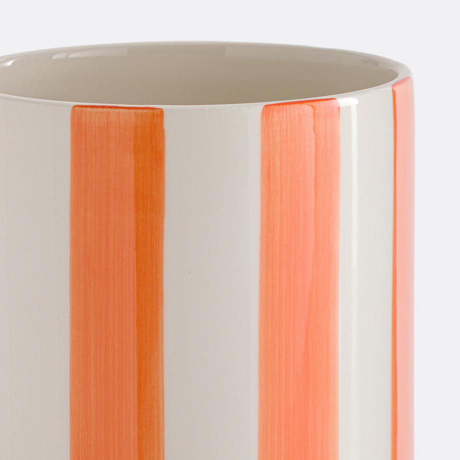 La Redoute Intérieurs Vase en céramique à rayures  