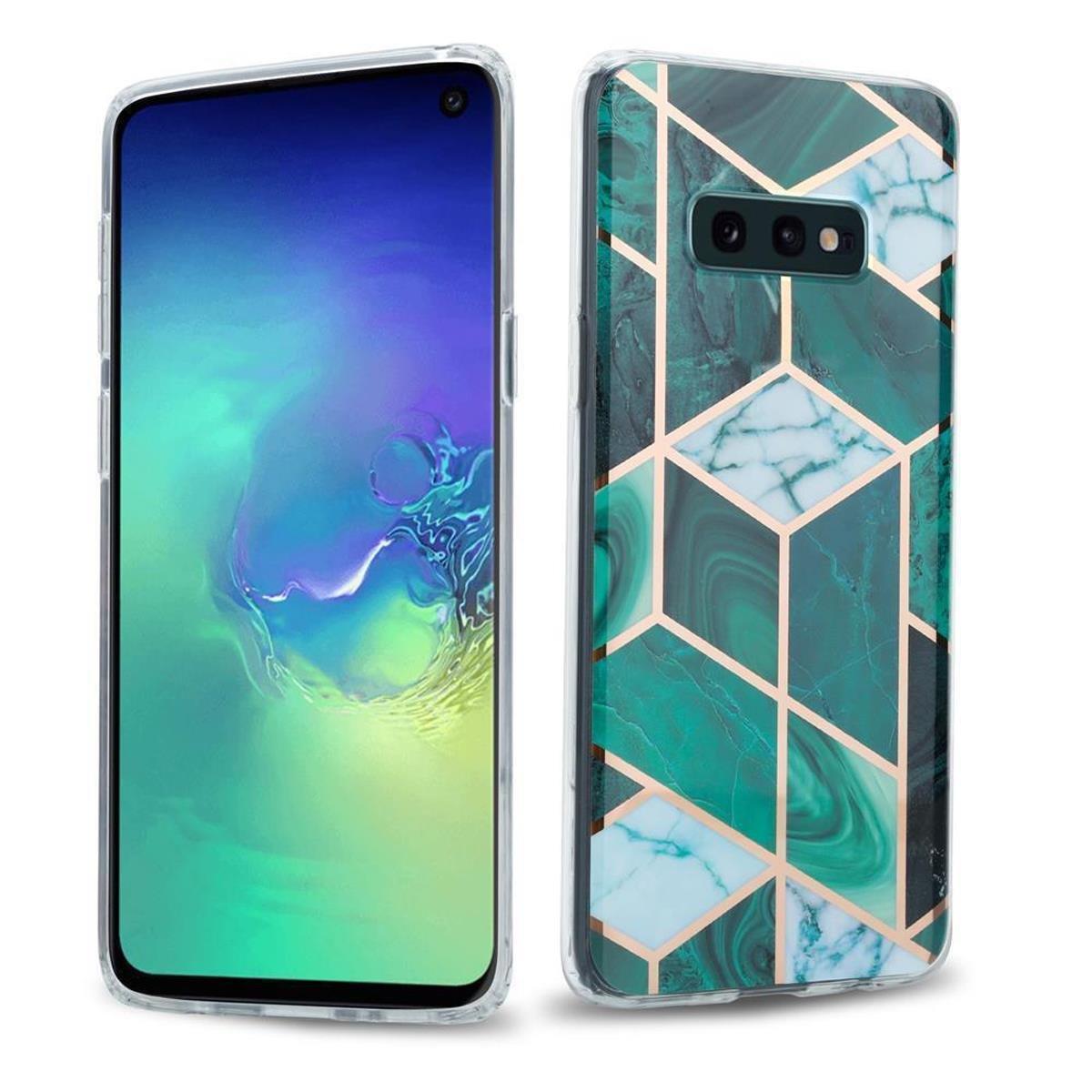Image of Hülle für Samsung Galaxy S10 4G aus TPU Silikon mit Muster Mosaik