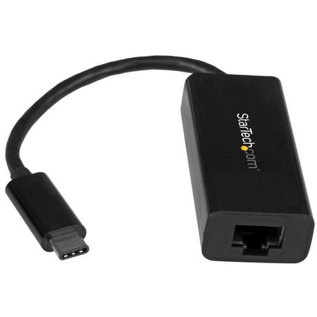 STARTECH.COM  Adattatore di rete Ethernet Gigabit USB-C - Adattatore Gbe esterno USB 3.0 - Da USB Type C a Ethernet - Adattatore USB a RJ45 - Nero 