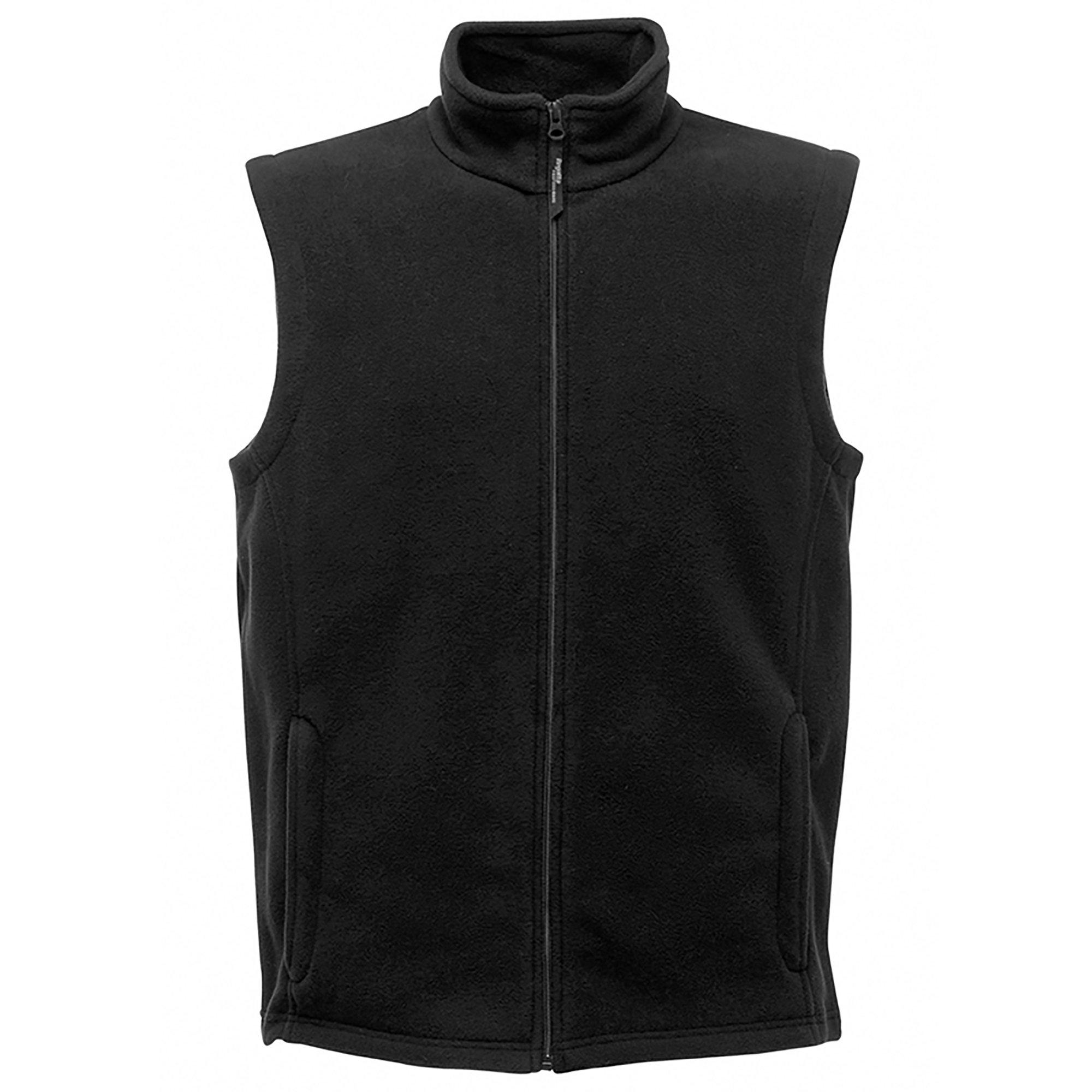Image of 210 Microfleece Bodywarmer Weste Herren Schwarz XXL
