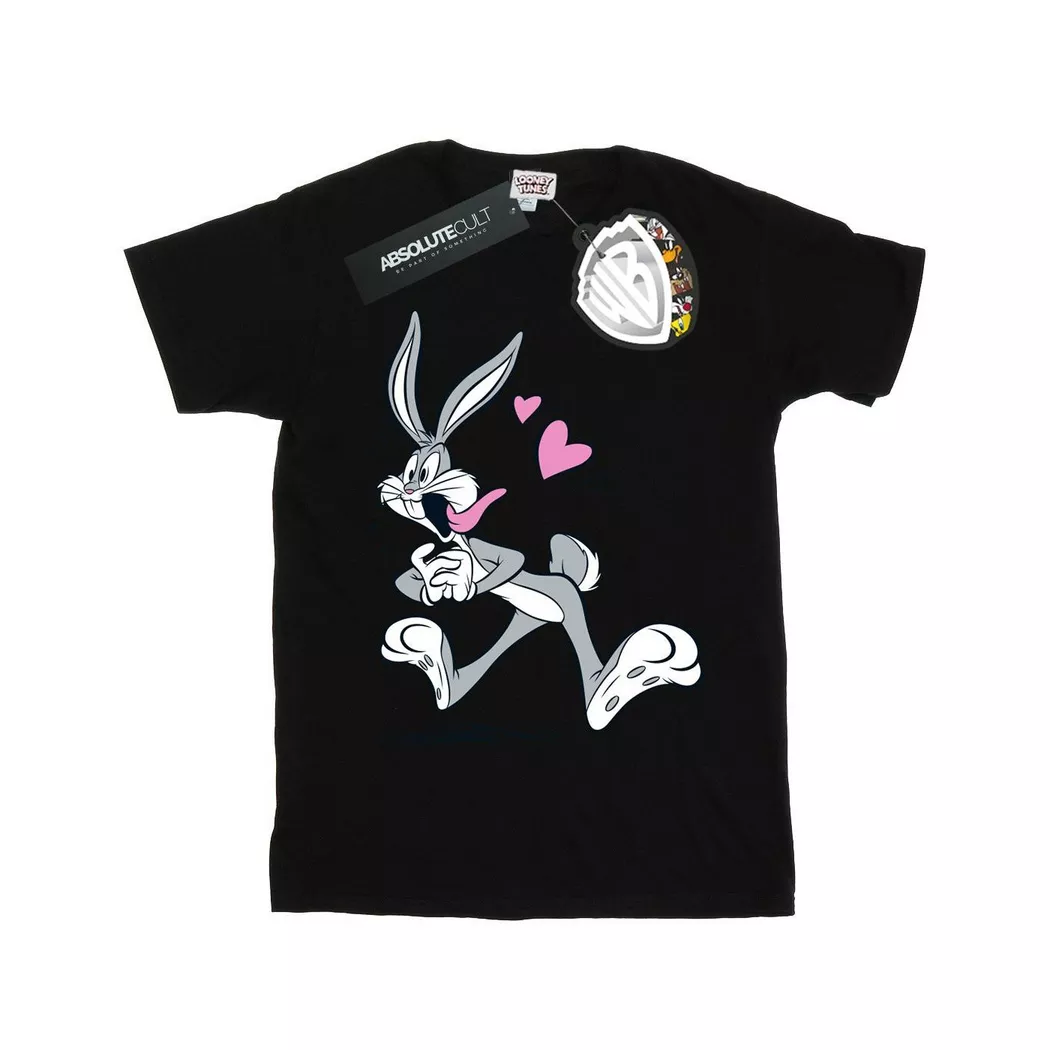 LOONEY TUNES - In Love TShirt, für Damen, Schwarz, Größe S