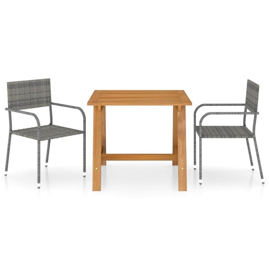 VidaXL Garten-essgruppe poly-rattan  