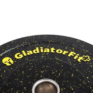 GladiatorFit  Disque olympique "Hi-Temp" Caoutchouc Ø 51mm 