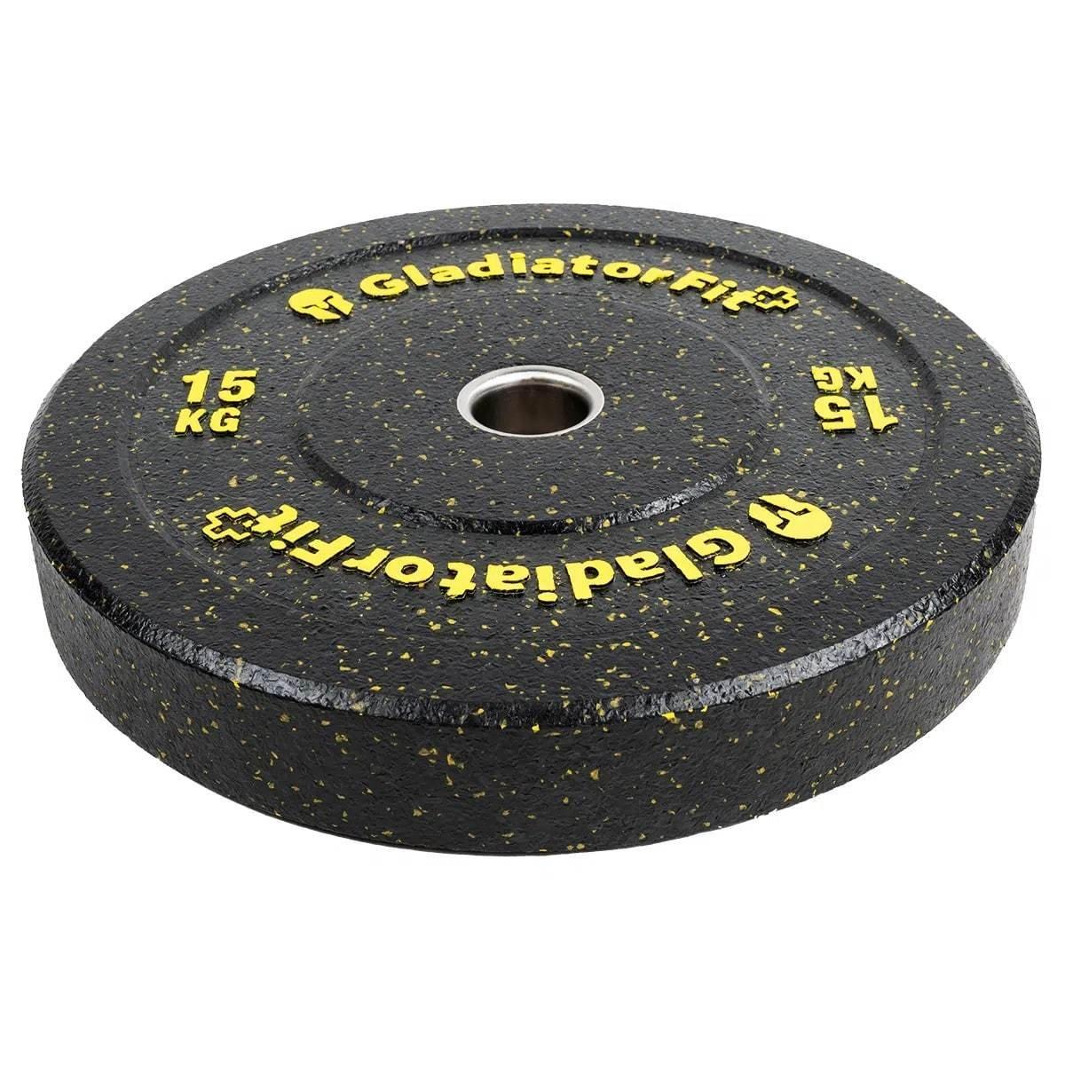 GladiatorFit  Disque olympique "Hi-Temp" Caoutchouc Ø 51mm GladiatorFit 