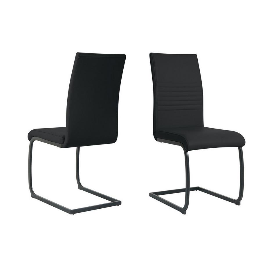 Chaise Bota noir (set de 2)