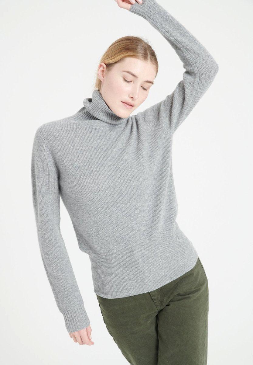 Studio Cashmere8  LILLY 21 Pullover mit Rollkragen - 100% Kaschmir 