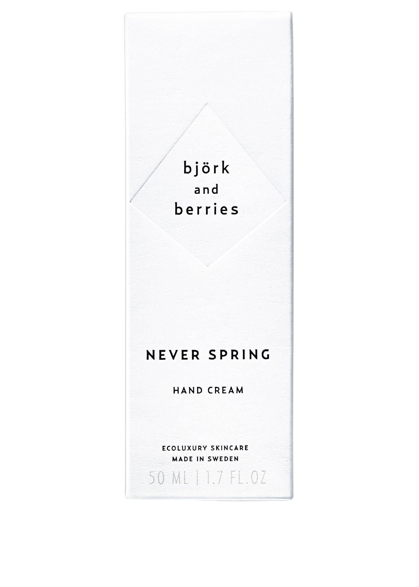 Björk & Berries  Handpflege Never Spring Hand Cream 