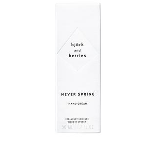 Björk & Berries  Handpflege Never Spring Hand Cream 