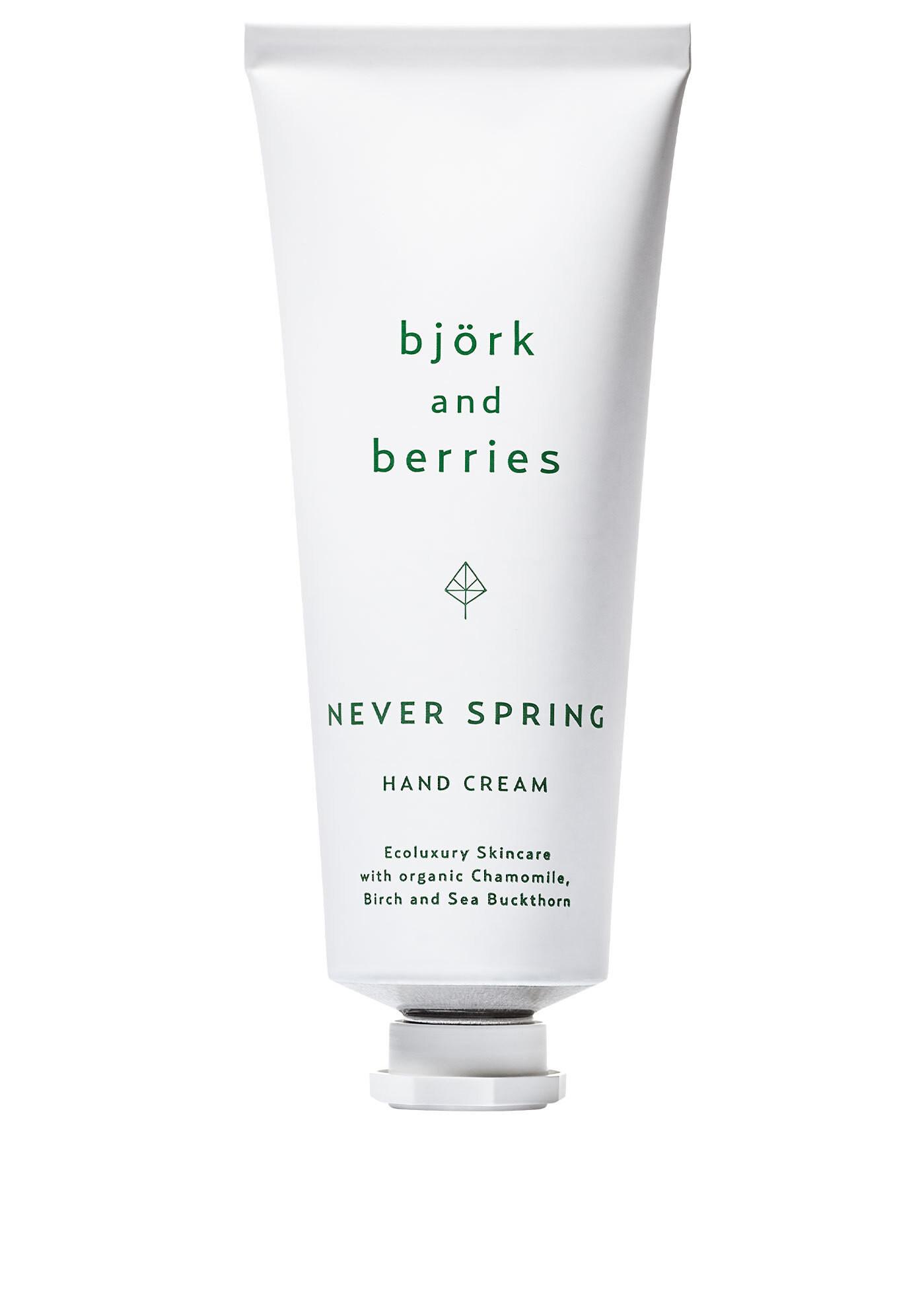 Björk & Berries  Handpflege Never Spring Hand Cream 