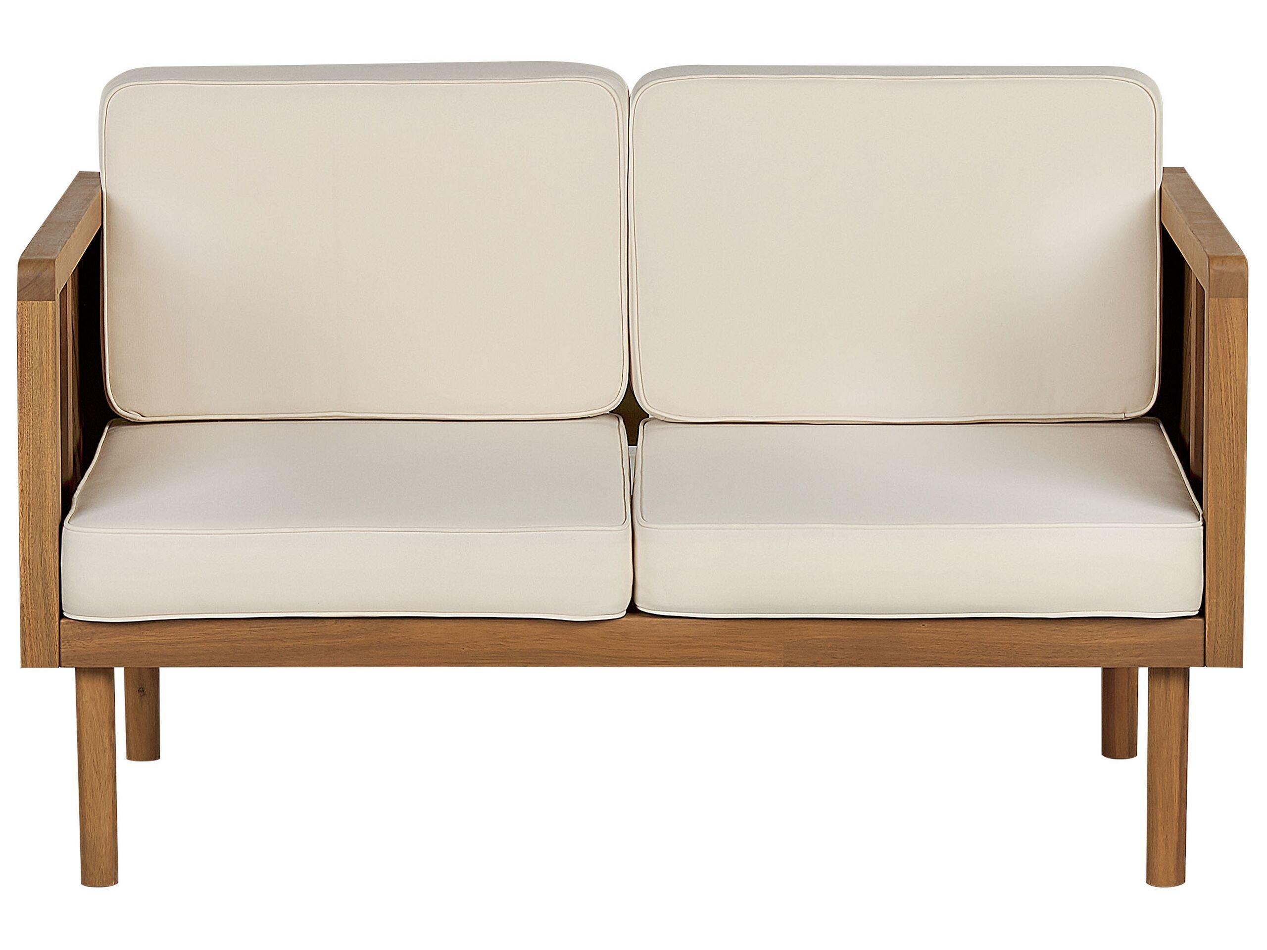 Image of 2 Sitzer Sofa aus Akazienholz Modern BARATTI 2 Sitzer Sofa aus Akazienholz Modern BARATTI