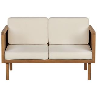 Beliani 2 Sitzer Sofa aus Akazienholz Modern BARATTI  