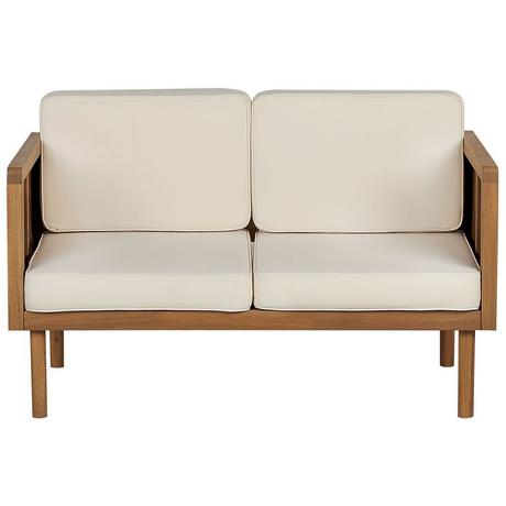 Beliani 2 Sitzer Sofa aus Akazienholz Modern BARATTI  