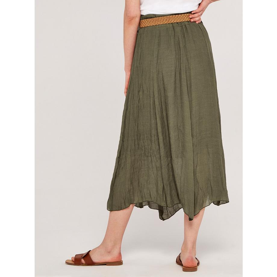 APRICOT Jupe Chatoyante avec Ceinture  