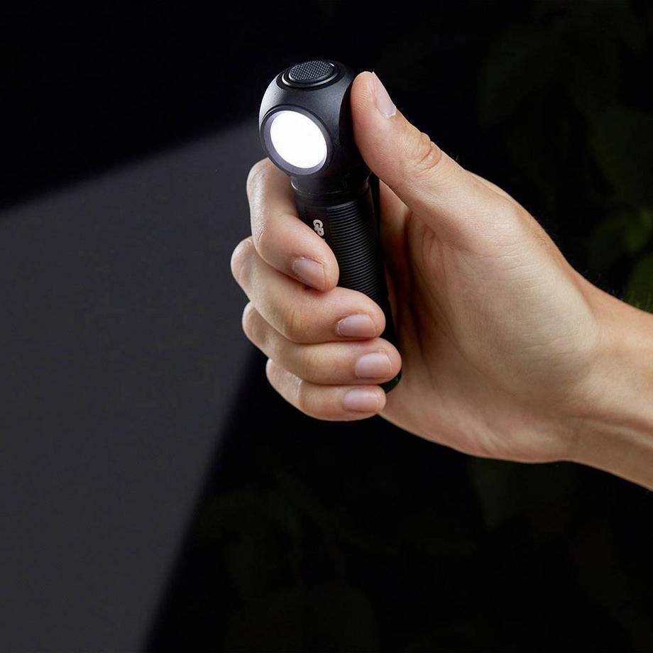 GP Discovery  Stirnlampe CH35: Kompakte Mehrzweck-LED-Stirnlampe und Taschenlampe, wiederaufladbar 