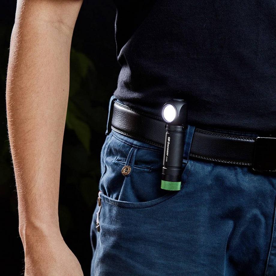 GP Discovery  Stirnlampe CH35: Kompakte Mehrzweck-LED-Stirnlampe und Taschenlampe, wiederaufladbar 