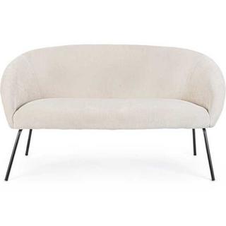 mutoni Sofa Aiko Velvet weiss  