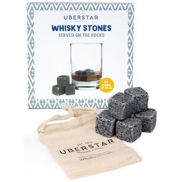 Whisky Steine 6er Set mit Beutel