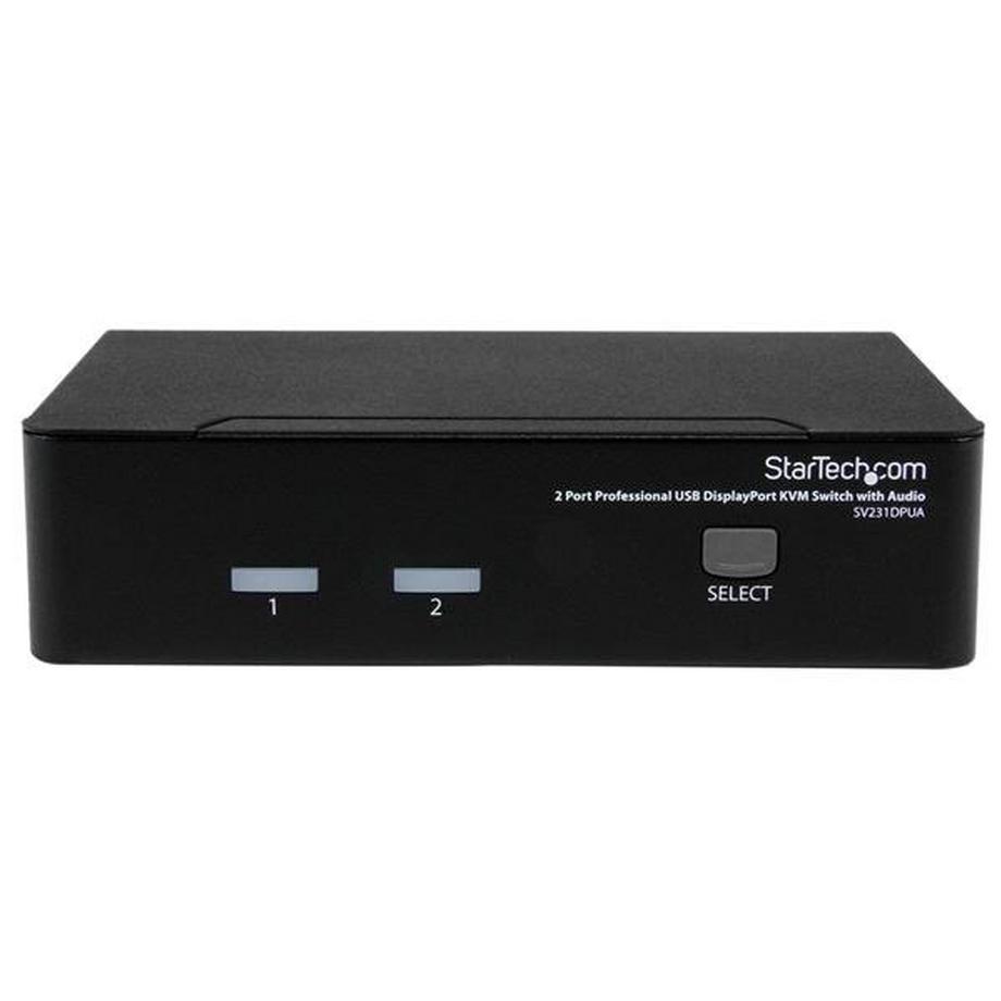 STARTECH.COM  Switch KVM DisplayPort USB professionale a 2 porte con audio 