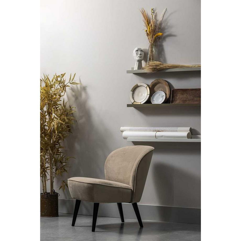 mutoni Sessel Sara Velvet khaki  
