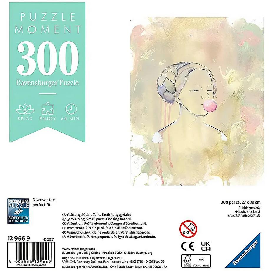 Ravensburger  Puzzle Bubblegumlady (300Teile) 