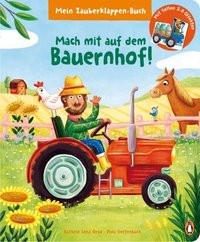 Mein Zauberklappen-Buch - Mach mit auf dem Bauernhof! Orso, Kathrin Lena; Gertenbach, Pina (Illustrationen) Gebundene Ausgabe 