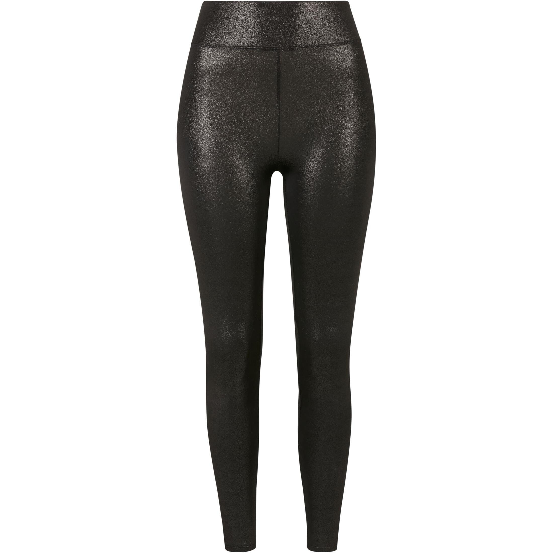 URBAN CLASSICS  Leggings a vita alta da donna in ecopelle Urban Classics 