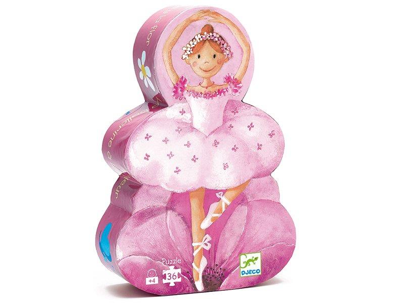 Image of Puzzle Die Ballerina mit der Blume (36Teile)