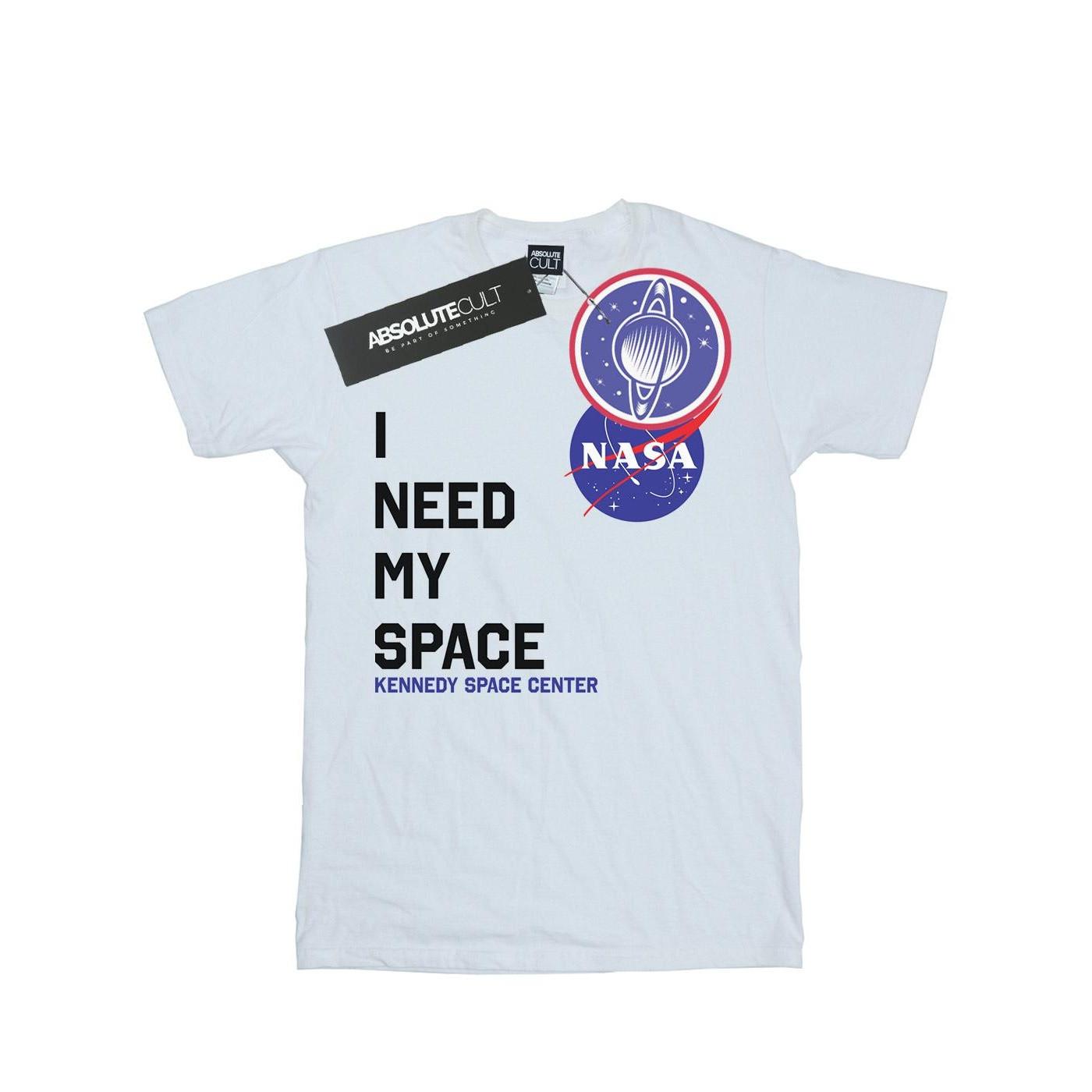 Image of I Need My Space Tshirt Jungen Weiss 152-158