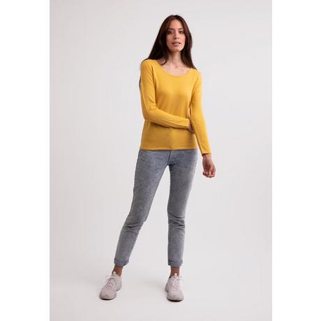 CASH-MERE.CH  Recycelter Kaschmir Rundhals Pullover 