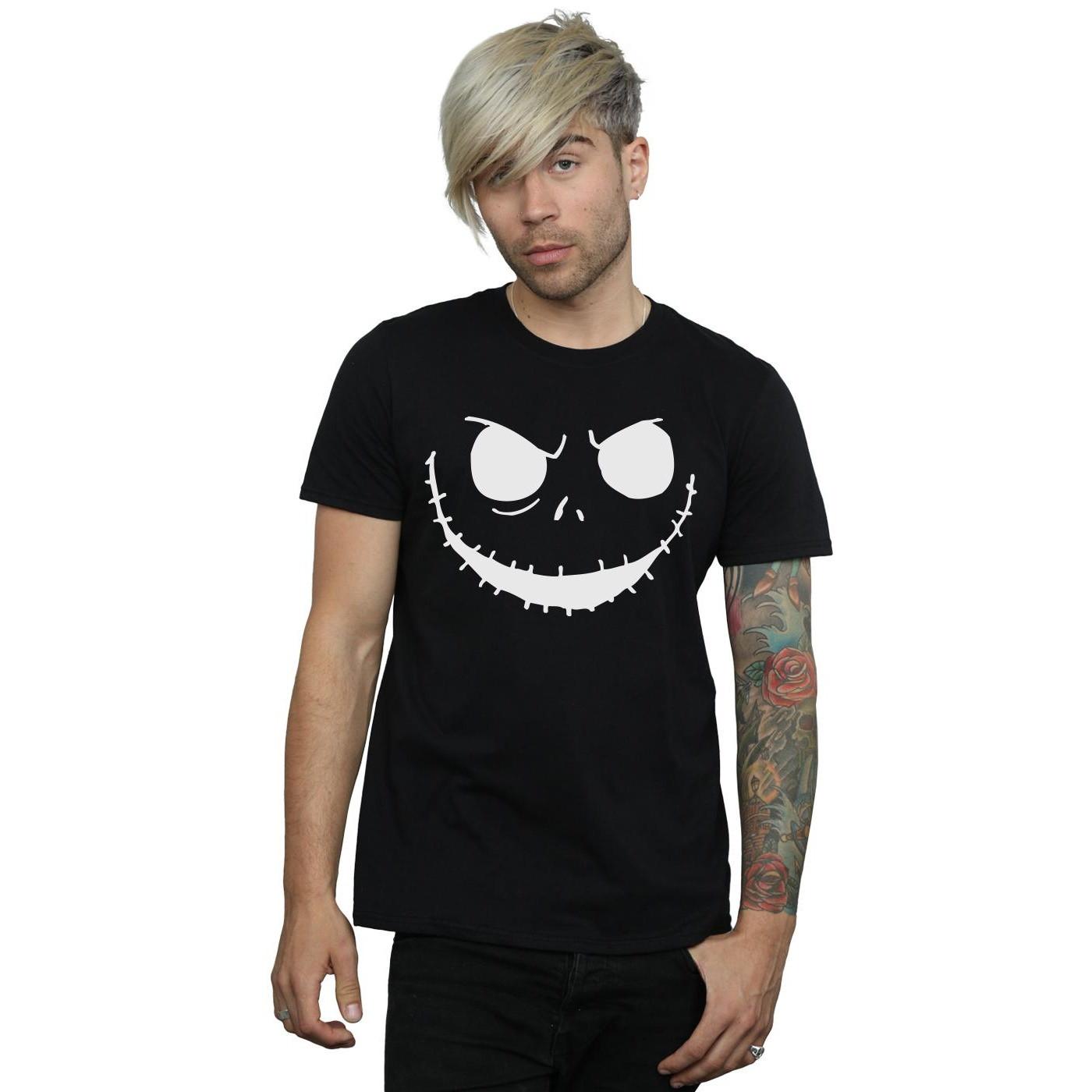 Disney  Tshirt NIGHTMARE BEFORE CHRISTMAS JACK'S FACE 