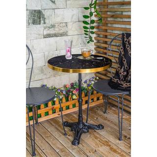 mutoni home Bistrotisch Marmor rund 57x57  