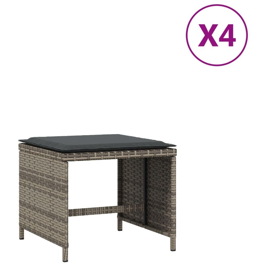 VidaXL  Tabouret de jardin rotin synthétique 