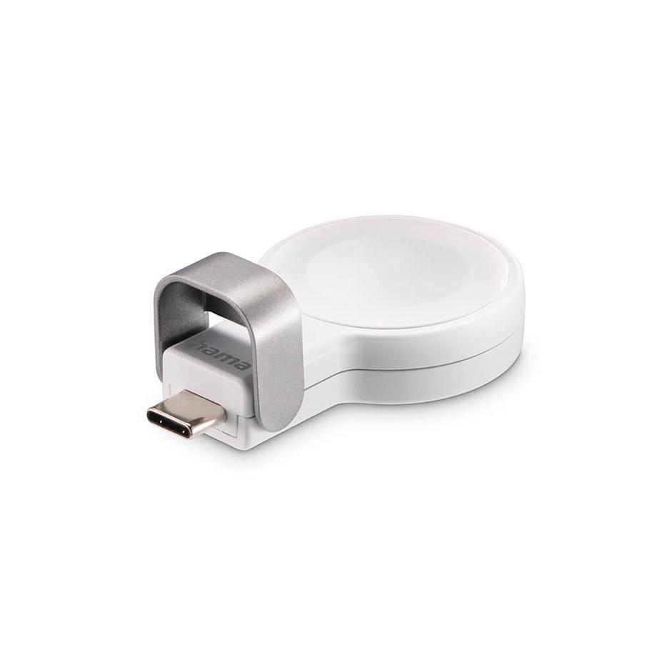 hama  HAMA Ladegerät Wireless für Apple Watch USB-C Weiß 