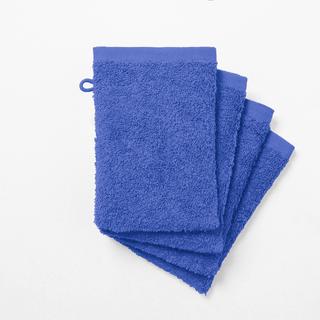 La Redoute Intérieurs Lot de 4 gants de toilette éponge Scénario  