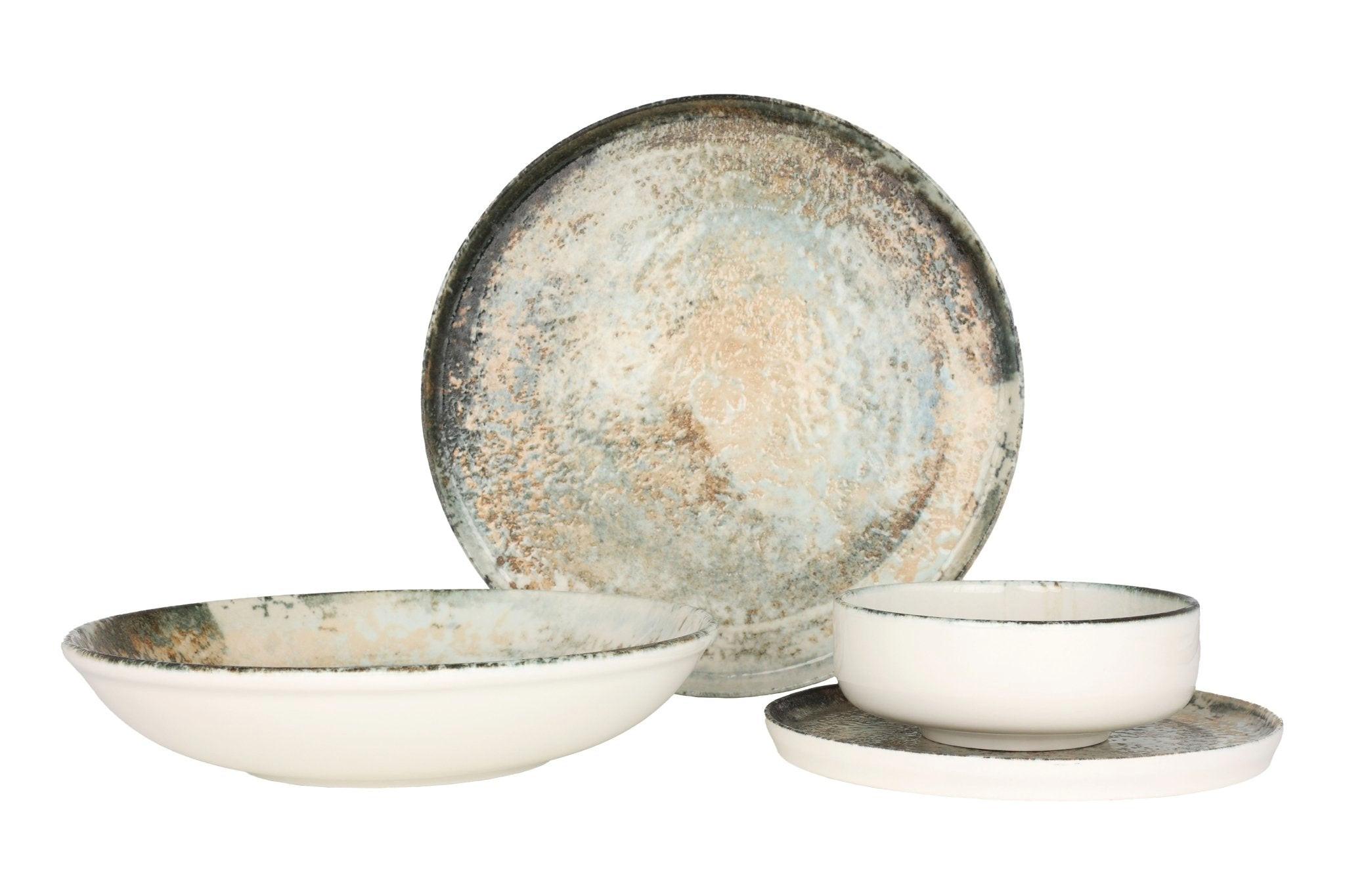 Image of Geschirrset - Obvara - 24 Teilig - 6 Personen - Porzellan Unisex ONE SIZE