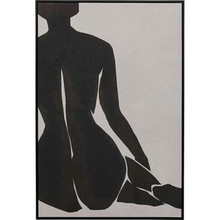 KARE Design Quadro su tela Donna Nuda 70x110 cm  