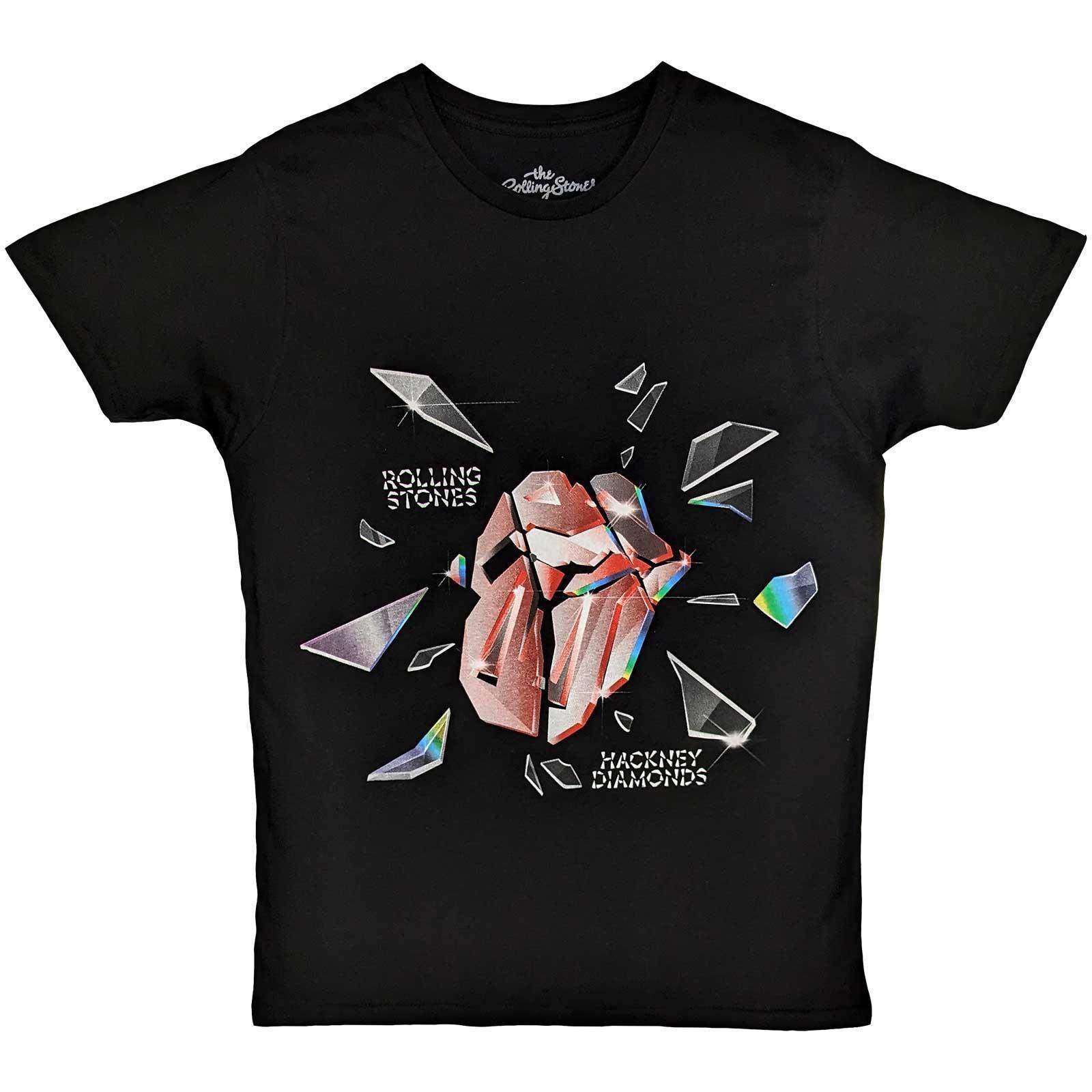 Image of Hackney Diamonds Tshirt Herren Schwarz XL