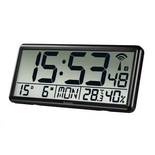 hama HAMA Horloge Murale Numérique Jumbo Radio-pilotée Noir  