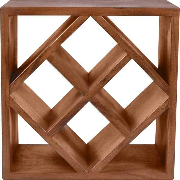 Image of Weinregal Akazie natur 40x25x40 Weinregal Akazie natur 40x25x40