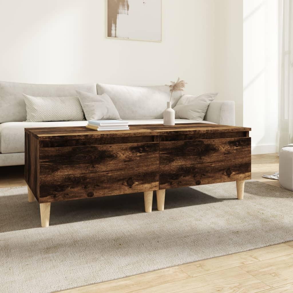 VidaXL Table d'appoint bois d'ingénierie  