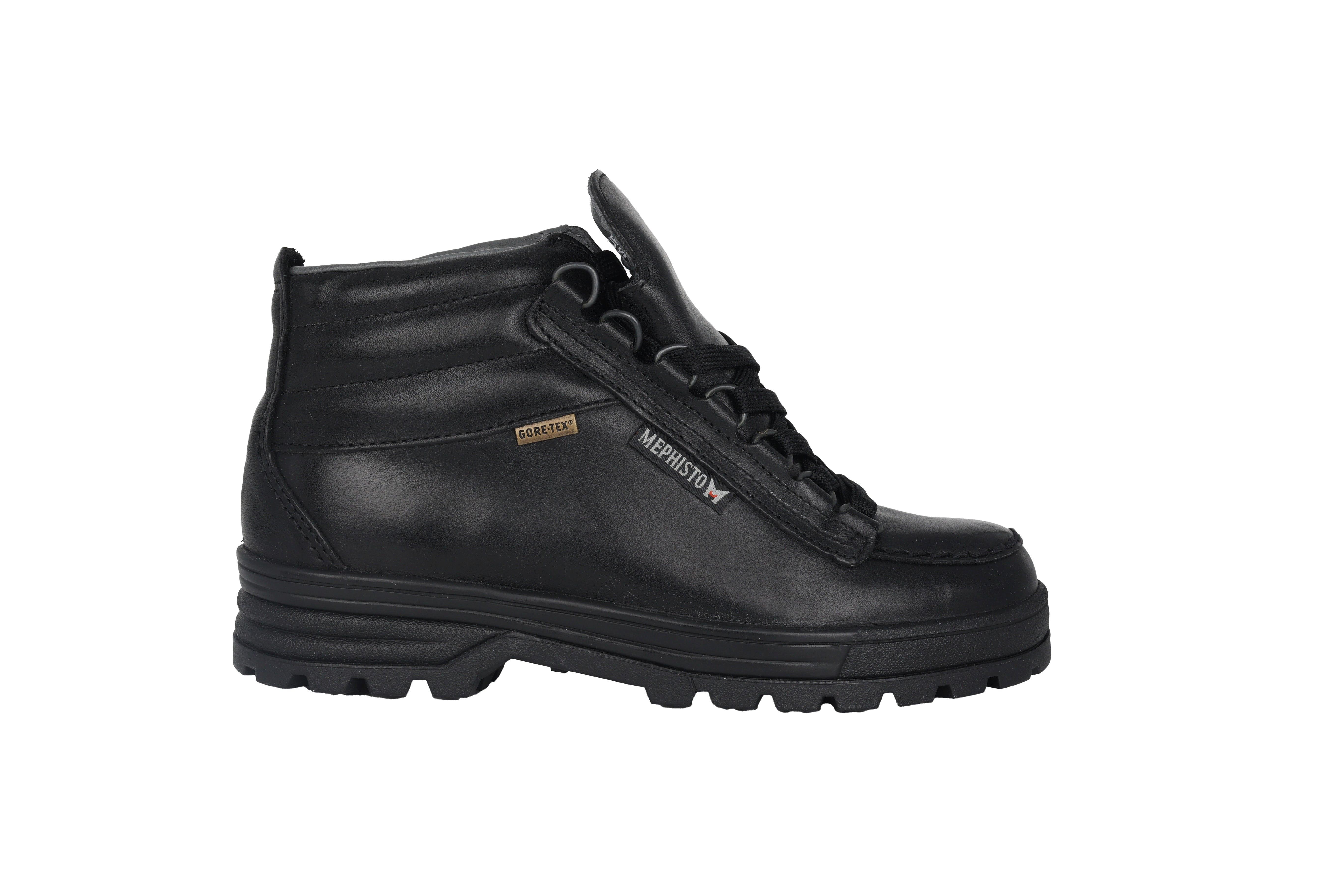 Image of Niki - Leder Stiefelette Damen Schwarz 37