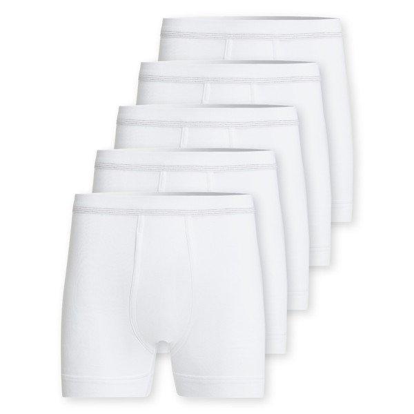 Image of 5er Pack Feinripp - Unterhose Kurz Herren Weiss XXL