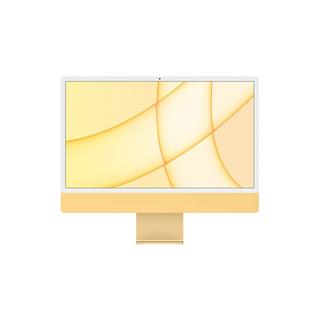 Apple  Reconditionné iMac 24" 2021 Apple M1 3,2 Ghz 8 Go 512 Go SSD Jaune - Très Bon Etat 