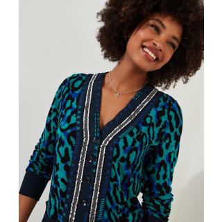 Joe Browns  Jersey-Strickjacke mit Tiermotiv 