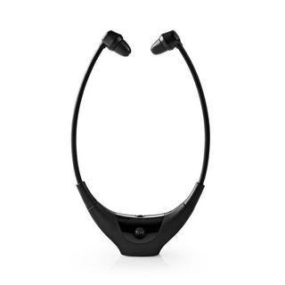 Nedis  Cuffie TV wireless | Rf | In-ear | Durata della batteria massima: 4,5 ore | 35 m | Audio digitale | Bambola della batteria | Controllo dell'equilibrio | Nero 