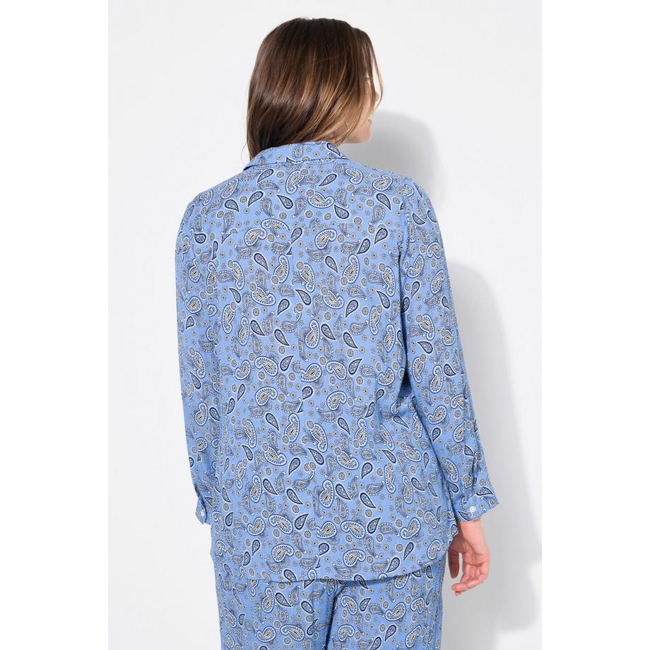 Studio Untold Camicia Taglio Squadrato Stampa Paisley  